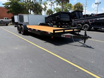 7X20 Car hauler trailer