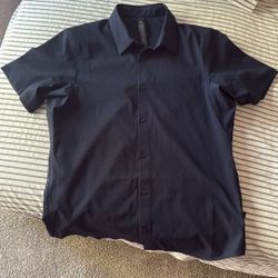 Lululemon Button Up - Airing Easy size Large 