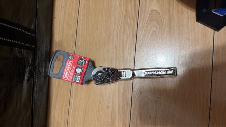 72 -Tooth Full polish Handle Flexible Head Ratchet