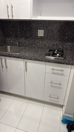 Cocina para apartamento ancho 57 inch x alto 105 inch