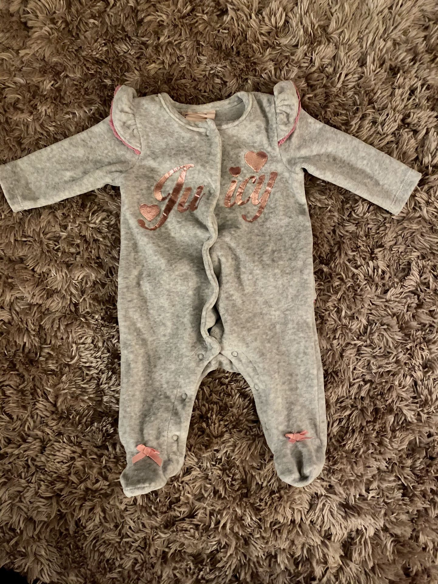 Juicy Couture Baby Clothes 0-3 Months