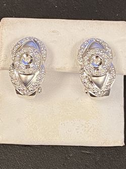 White gold Diamond earrings