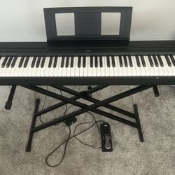 Yamaha P-45 Digital Piano With 88 Weighted Keys 