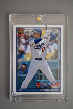 Topps Shohei Ohtani Dodgers Baseball Card