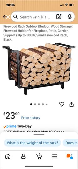 NEW FIREWOOD RACK