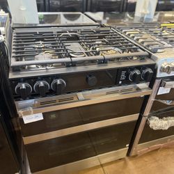 Samsung bespoke 30” duel fuel range