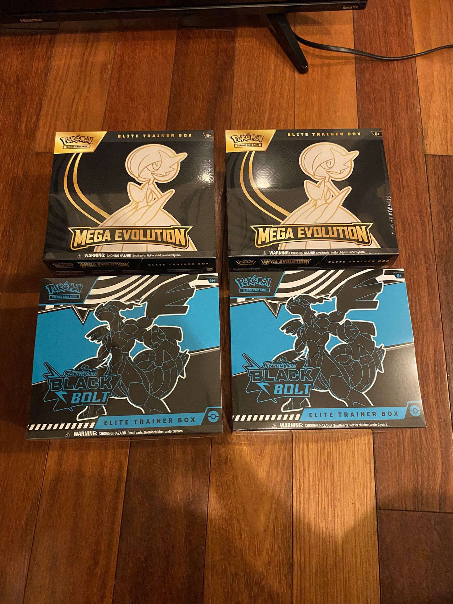 Pokemon Mega Evolutions Gardevoir ETB Black Bolt ETB Lot Of 2