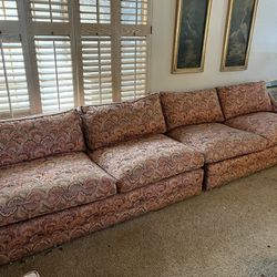 Vintage MCM Sofa set