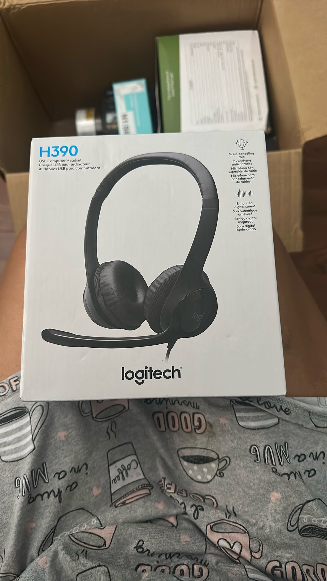New Logitech H390 Headset