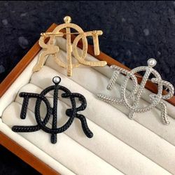 Set Of 3 Brooch Pins