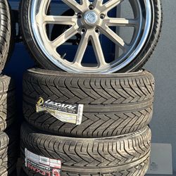 WHEELS US MAGS 22” STAGGERED OBS C10 