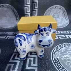 Porcelain  Cow 