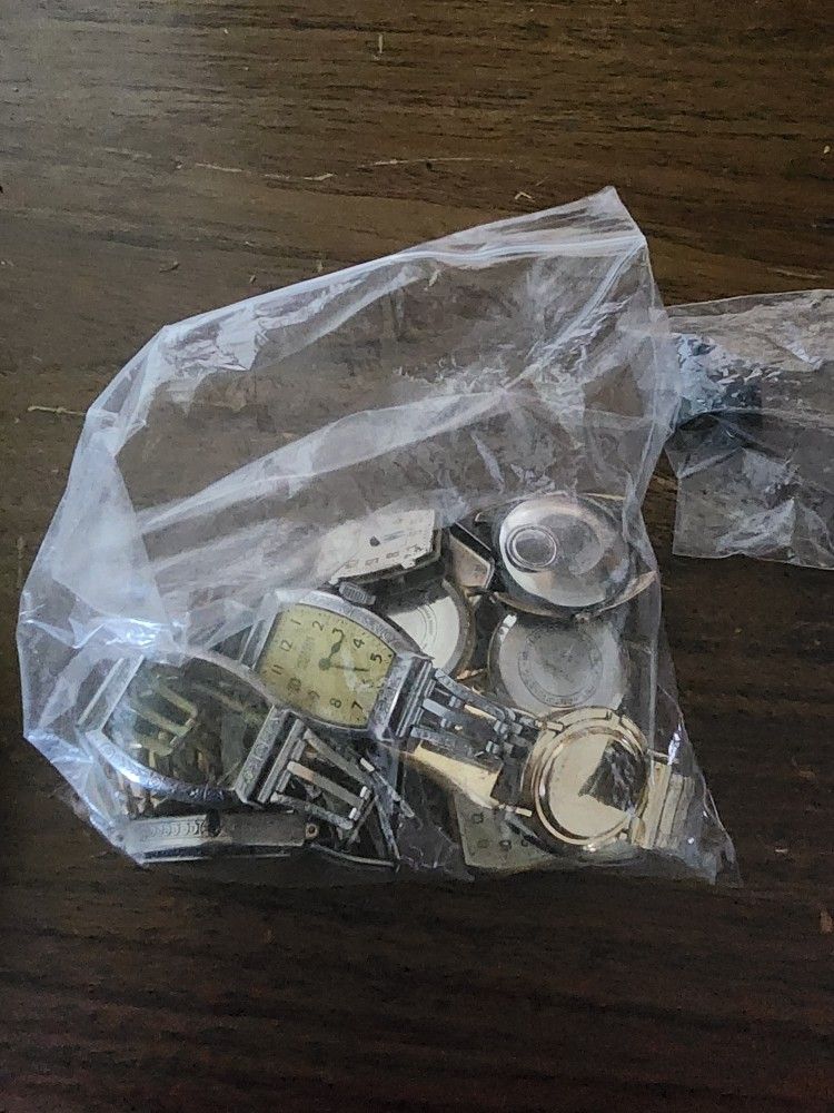 A Bag Of Watch Parts