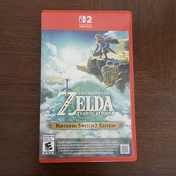 Nintendo Switch 2 Zelda Tears of the Kingdom