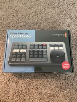 DaVinci Resolve Speed Editor (BRAND NEW)