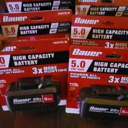 Bauer 5.0 Batteries