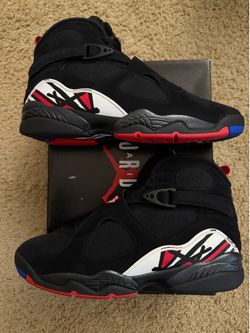 Size 10.5 (Worn once, comes with original box) - 2023 Air Jordan 8 retro playoff