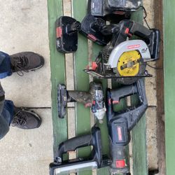 Craftsman Battery Powered Tool Set