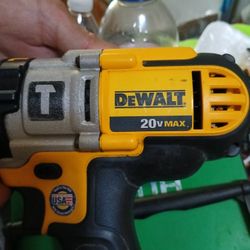 Dewalt 1/2" Cordless Drill/driver/hammerdrill And 12v/20v Dewalt Charger