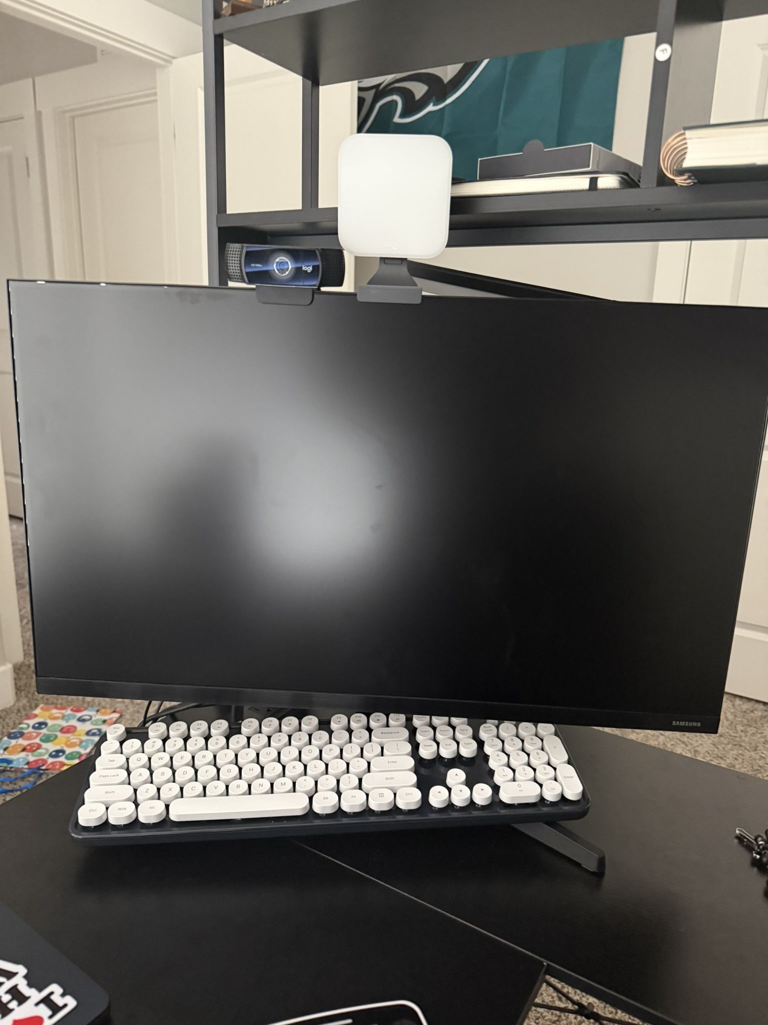 Computer monitor and Webcam