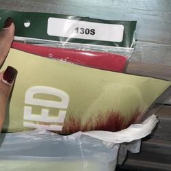 Red Braiding Hair Bag