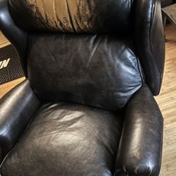 Leather Recliner 