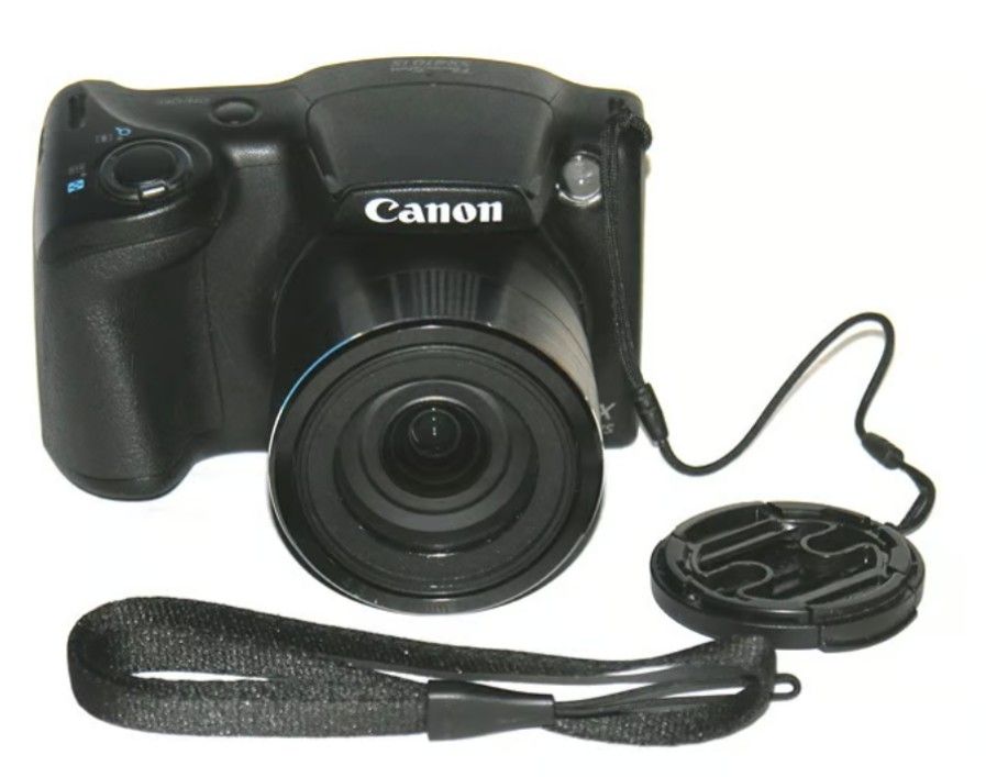 Canon PowerShot SX410 IS 10.0MP Digital Camera - Black