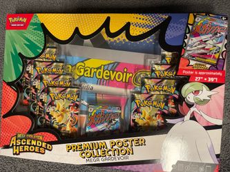Ascended Heroes Mega Gardevoir Poster Collection