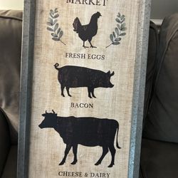 Farmhouse Sign ‘Farmers Market’