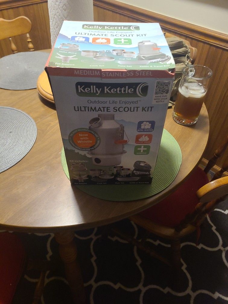 Kelly Kettle outdoor cooking set