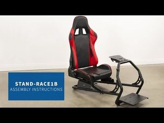 Racing Simulator Cockpit Stand with Seat