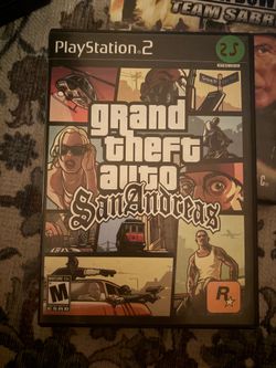 Grand Theft San Andreas ps2
