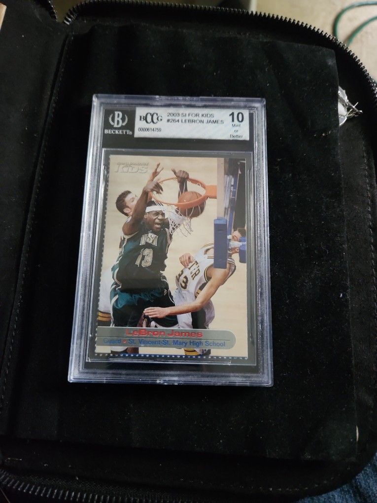 BCCG Lebron James High School Card