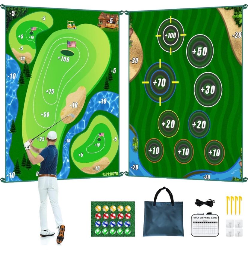 Golf Chipping Game Mat
