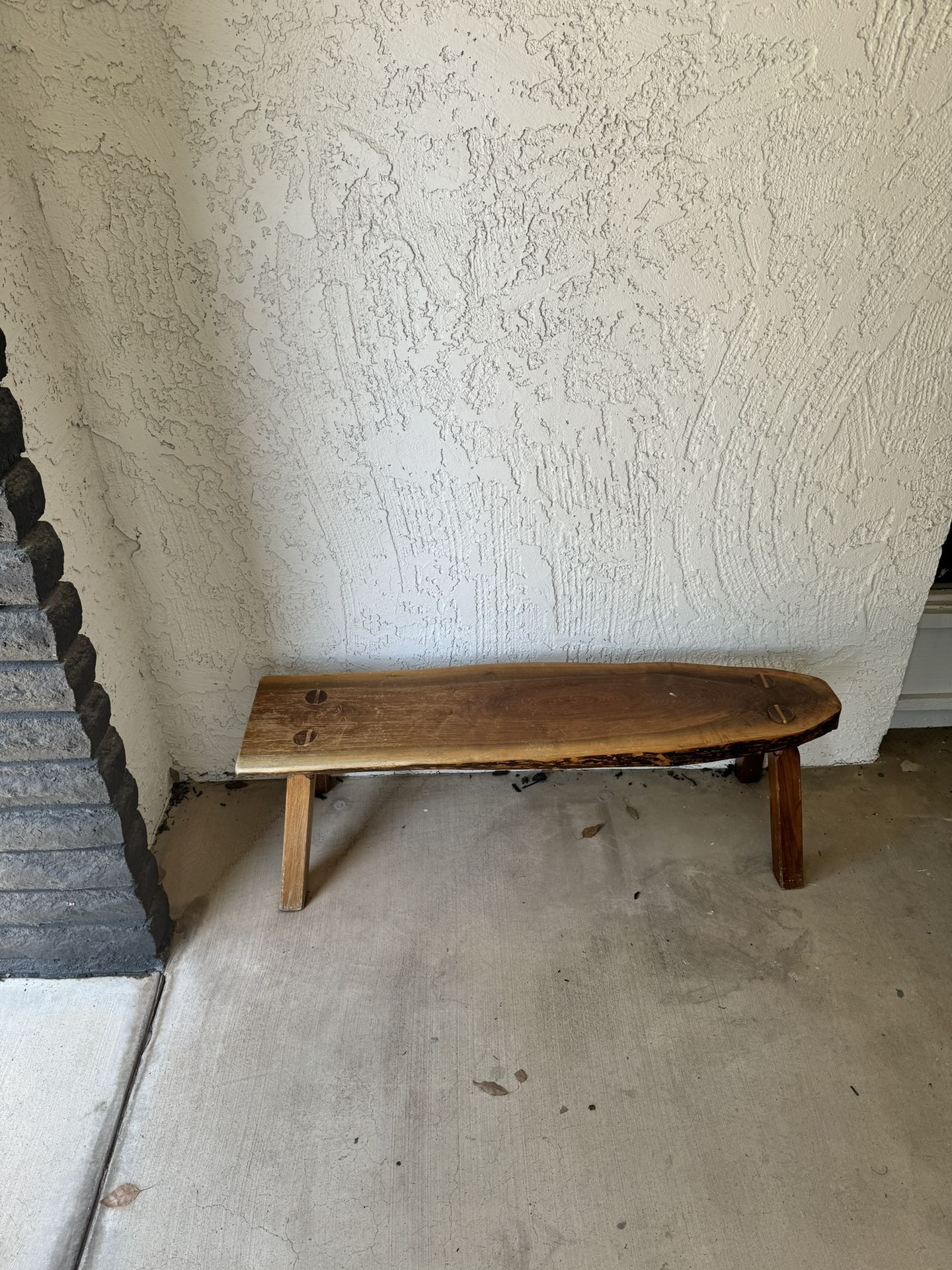 Wooden Slab Coffee Table