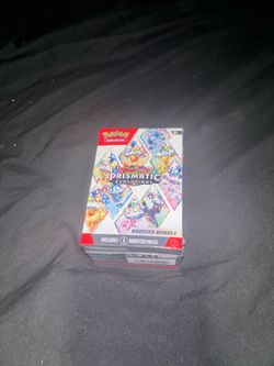 Pokémon Scarlet & Violet Prismatic Evolutions Booster Bundle