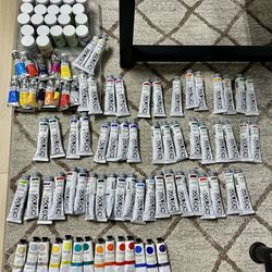 Acrylic And Oil Paints