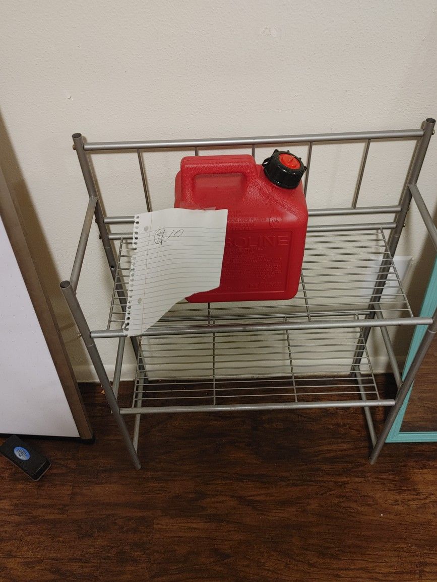 rack + 1 gallon gasoline