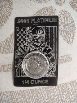 1/4 oz platinum eagle round by tactical chase
