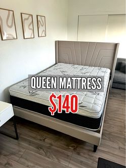 New queen mattress only $140