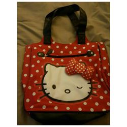 Hello kitty tote bag