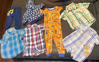 Se vende ropa de bebe de recien nacido a 12 meses usada en buenas condiciones