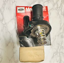 New Genuine Motorcraft RT-1193 Engine Coolant Thermostat Kit (3M4Z-8575-B)