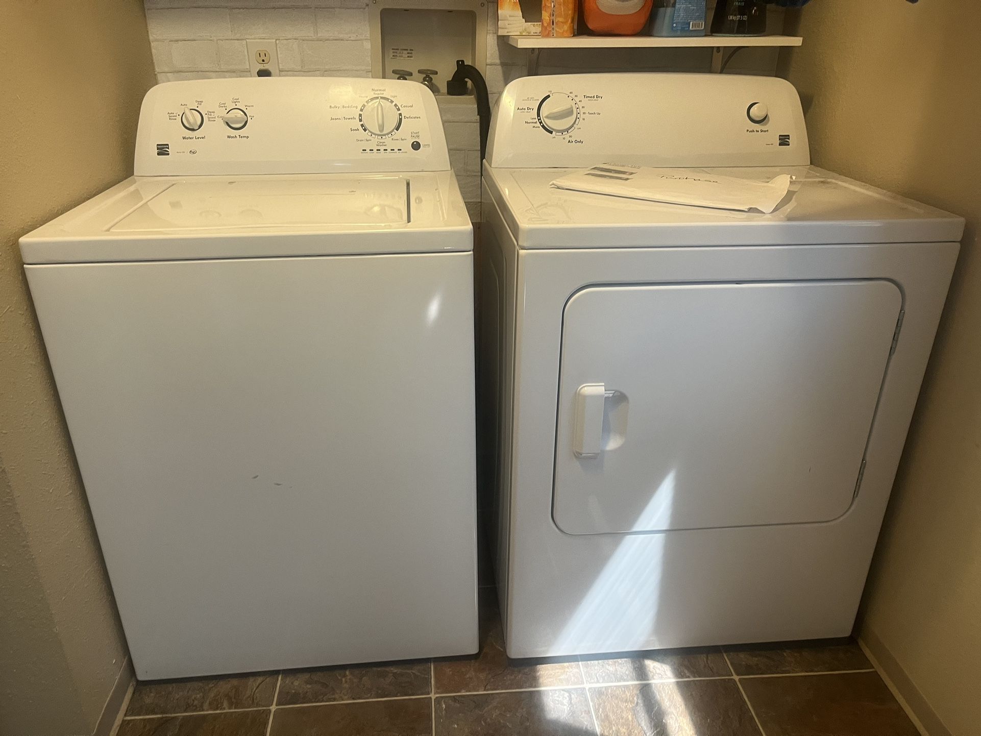 Washer And Dryer