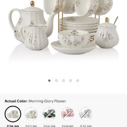 Tea Set Missing Cream Container 