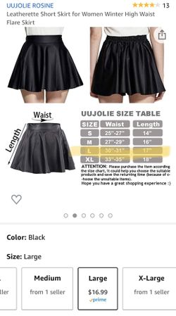 Short skirt Black large