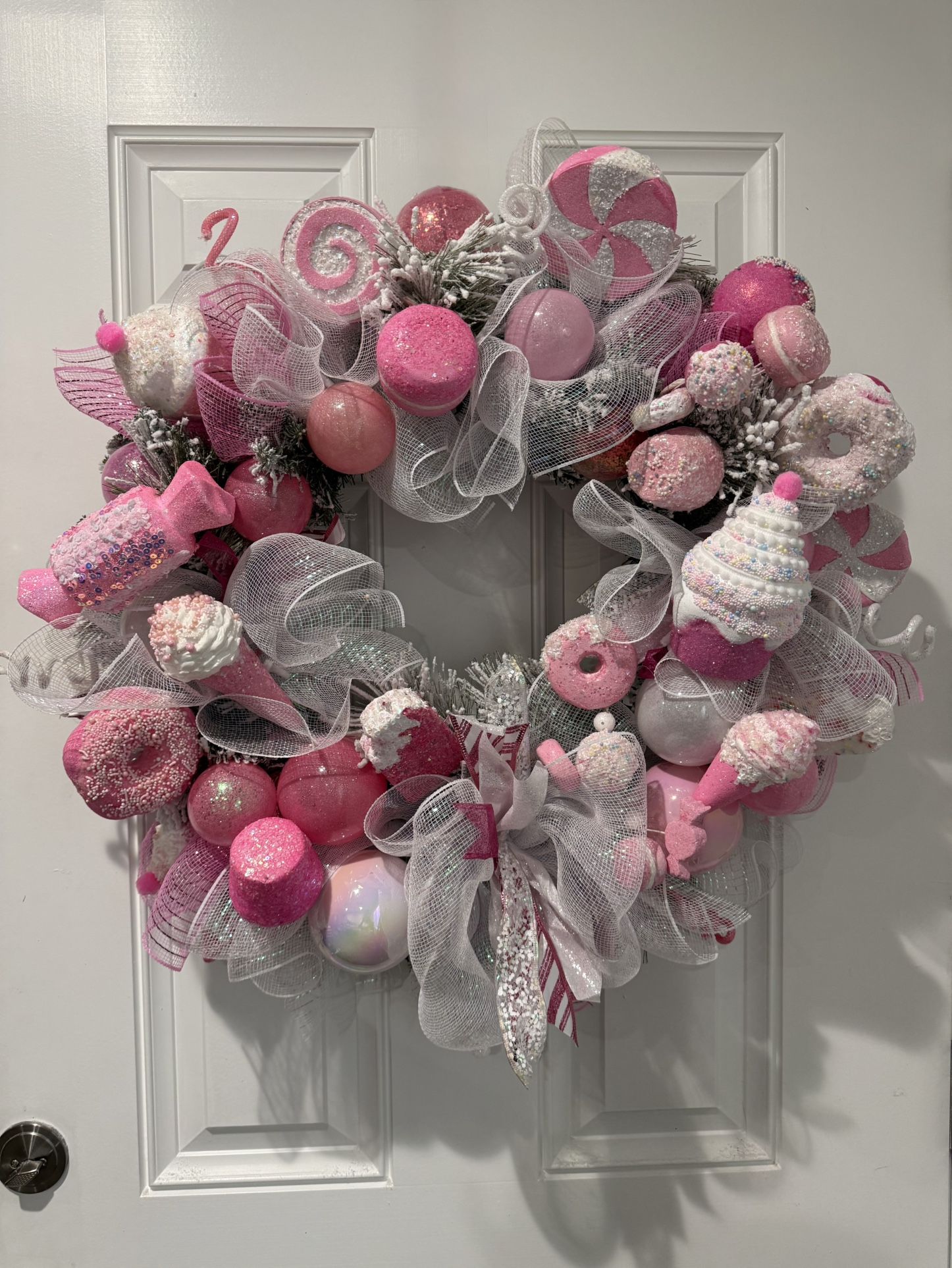 Candyland Christmas Theme Wreath