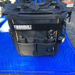 Toughbuilt Massive Mouth Rolling Tool Case With Misc Tools