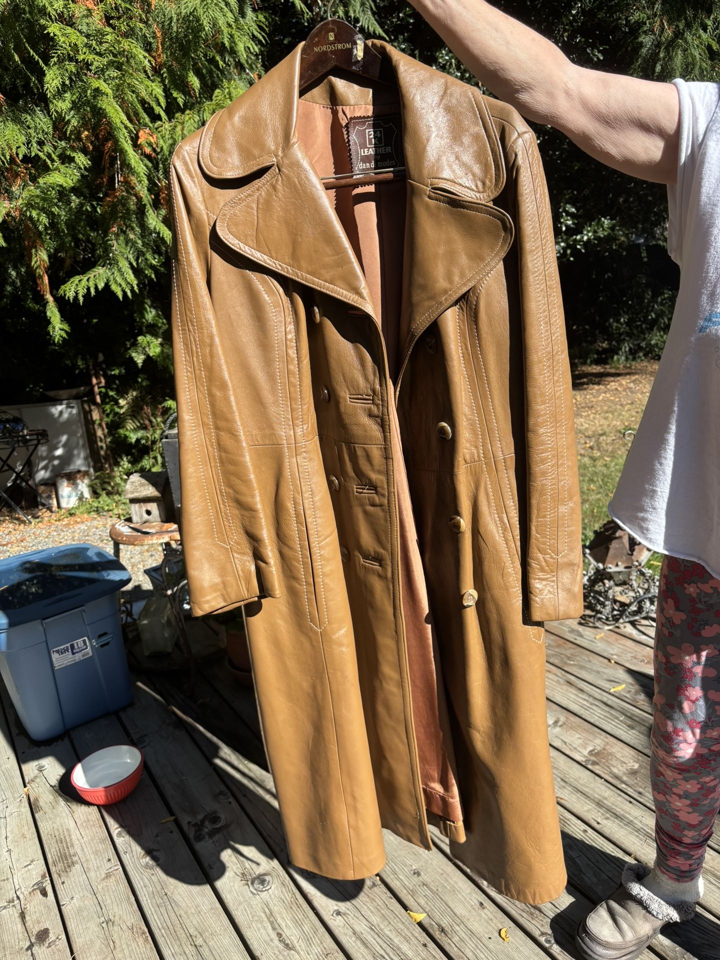 Vintage Dan Di Modes Trench Coat