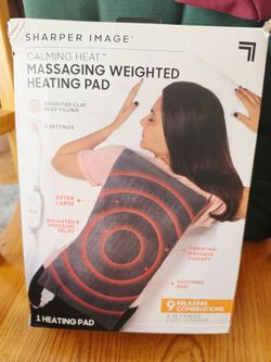 Sharper Image XL beaded heating pad